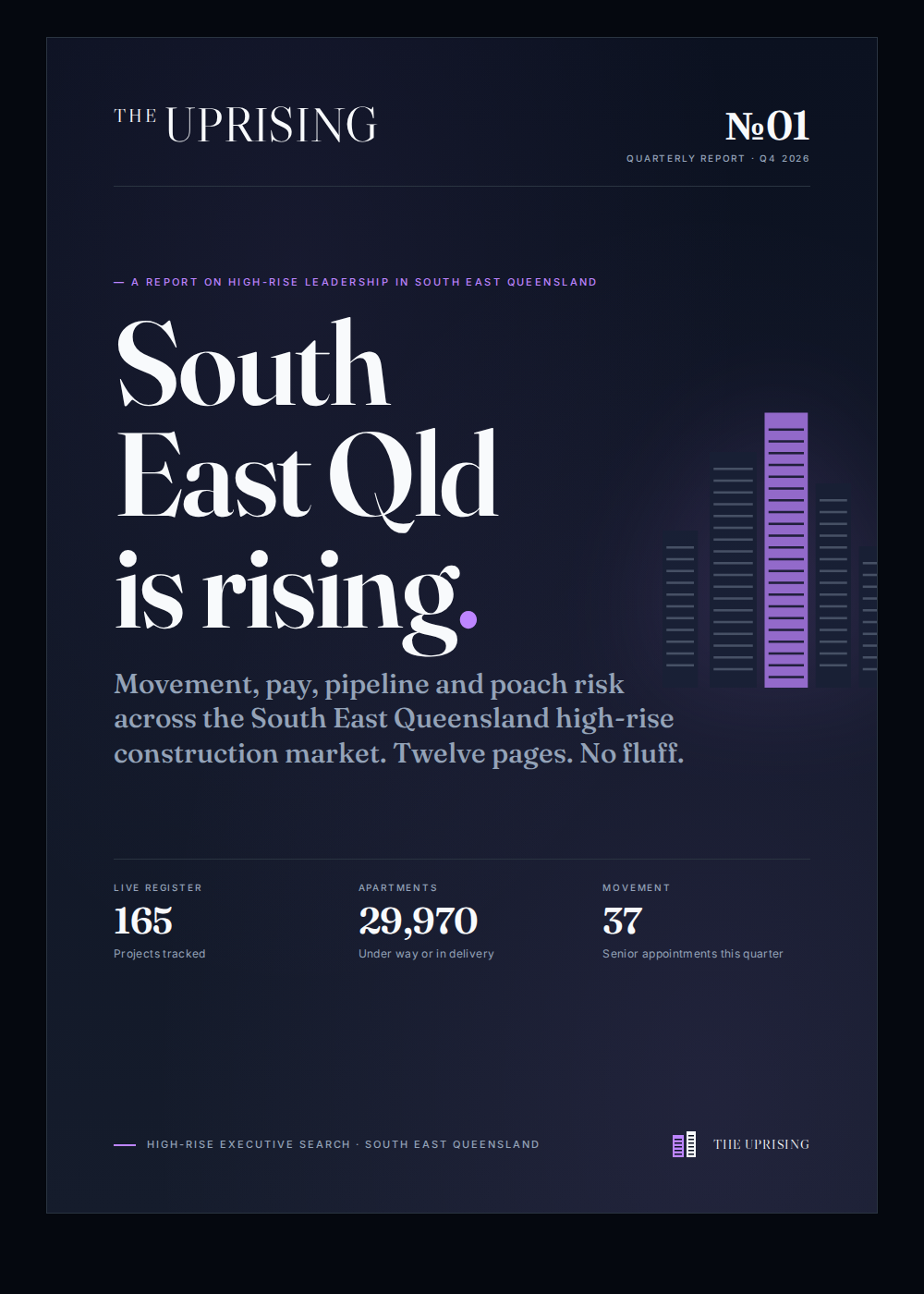 High Rise Recruitment Report Issue 01 cover
